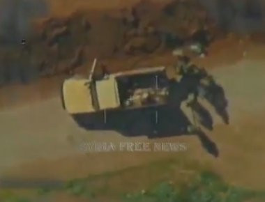 Drone του συριακού Στρατού εντοπίζει θέσεις ανταρτών (βίντεο)